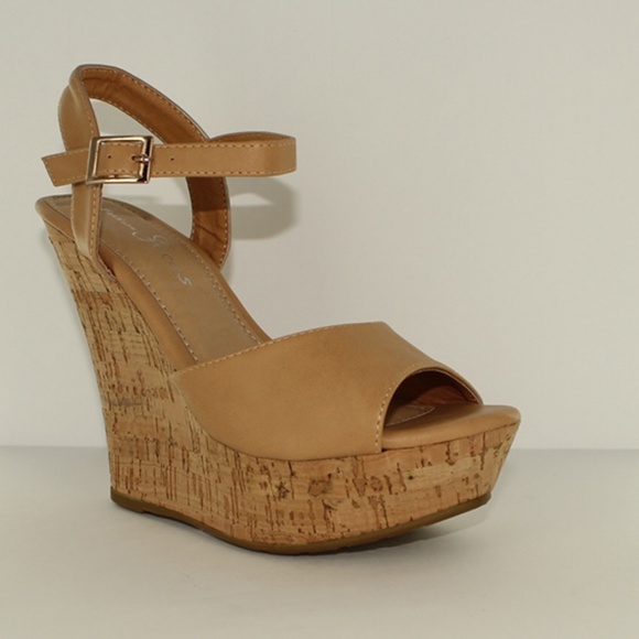 Wedge Sandals from Fashion Focus - Ardo3 Tan - Picture 2 of 2